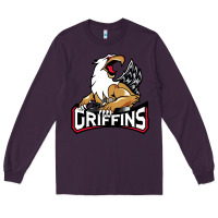 Plum #the griffins grand rapids Long Sleeve Tee - linhVisuals