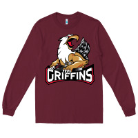 Burgundy #the griffins grand rapids Long Sleeve Tee - linhVisuals