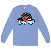 Colony Blue #the icehogs rockford Long Sleeve Tee - linhVisuals