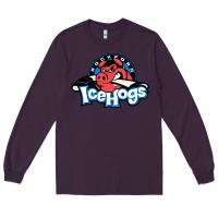 Plum #the icehogs rockford Long Sleeve Tee - linhVisuals