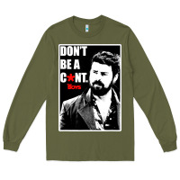 Army Green the boys butcher don't be a Long Sleeve Tee - linhVisuals