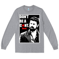 Heather Grey the boys butcher don't be a Long Sleeve Tee - linhVisuals