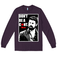 Plum the boys butcher don't be a Long Sleeve Tee - linhVisuals