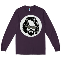 Plum big lebowski Long Sleeve Tee - linhVisuals