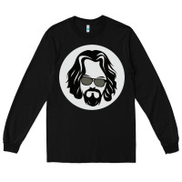 Black big lebowski Long Sleeve Tee - linhVisuals