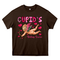 Chocolate Brown cupid s dating service Heavy Core Tee - OliviaCreatesArt