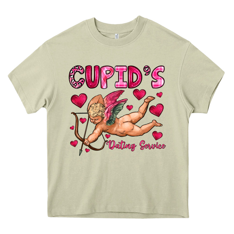 Cupid S Dating Service Heavy Core Tee by OliviaCreatesArt | Teevron
