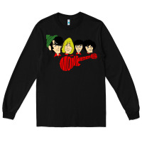 Black the monkees Long Sleeve Tee - linhVisuals