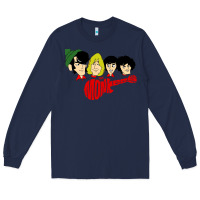 Navy the monkees Long Sleeve Tee - linhVisuals