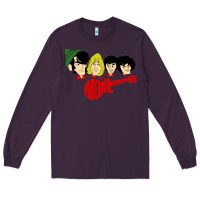 Plum the monkees Long Sleeve Tee - linhVisuals
