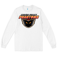 White #the phantoms lehigh valley Long Sleeve Tee - linhVisuals