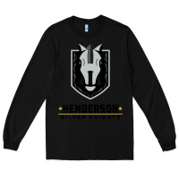 Black #the silver knight henderson Long Sleeve Tee - linhVisuals