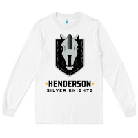 White #the silver knight henderson Long Sleeve Tee - linhVisuals