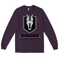 Plum #the silver knight henderson Long Sleeve Tee - linhVisuals