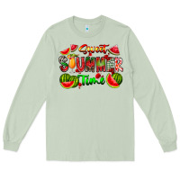 Matcha summer time Long Sleeve Tee - CowhideDigitalArt