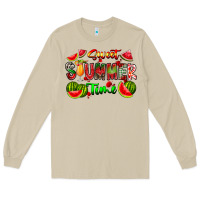 Mushroom summer time Long Sleeve Tee - CowhideDigitalArt
