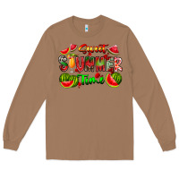 Toasted Coconut summer time Long Sleeve Tee - CowhideDigitalArt