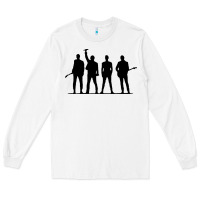 White u2 silhouette the joshua tree tour poster Long Sleeve Tee - linhVisuals