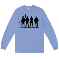Colony Blue u2 silhouette the joshua tree tour poster Long Sleeve Tee - linhVisuals