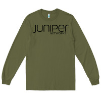 Army Green juniper networks Long Sleeve Tee - linhVisuals