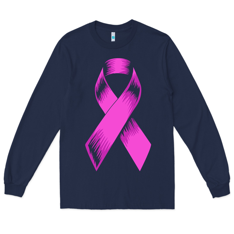 Breast Cancer T  Shirt Breast Cancer Care Pink Ribbon    Breast Cancer Long Sleeve Tee by linhVisuals | Teevron