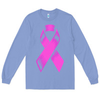 Colony Blue breast cancer t  shirt breast cancer care pink ribbon    breast cancer Long Sleeve Tee - linhVisuals