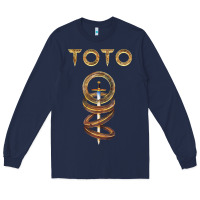 Navy #toto, sword of the rings Long Sleeve Tee - linhVisuals