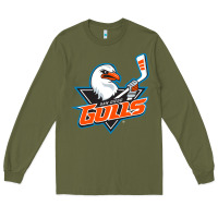 Army Green the-san-diego-gulls-pen Long Sleeve Tee - linhVisuals