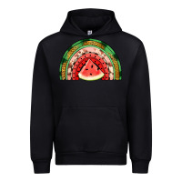 Black watermelon rainbow Urban Hoodie - Jasminsmagicworld