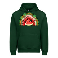 Forest Green watermelon rainbow Urban Hoodie - Jasminsmagicworld