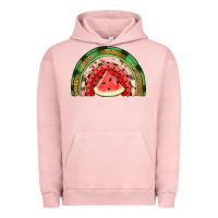 Pigment Salmon watermelon rainbow Urban Hoodie - Jasminsmagicworld