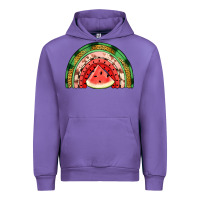 Tulip watermelon rainbow Urban Hoodie - Jasminsmagicworld
