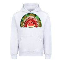 White watermelon rainbow Urban Hoodie - Jasminsmagicworld