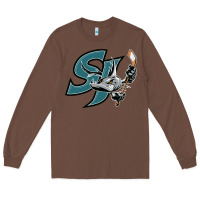 Chestnut the-san-jose-barracuda-pen Long Sleeve Tee - linhVisuals