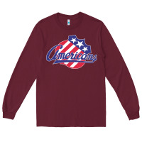 Burgundy the-rochester-americans-pen Long Sleeve Tee - linhVisuals