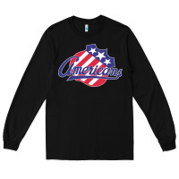 Black the-rochester-americans-pen Long Sleeve Tee - linhVisuals
