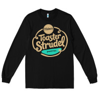 Black toaster strudel pastry Long Sleeve Tee - linhVisuals
