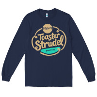 Navy toaster strudel pastry Long Sleeve Tee - linhVisuals