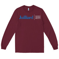 Burgundy juilliard Long Sleeve Tee - linhVisuals