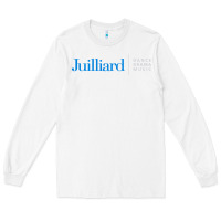 White juilliard Long Sleeve Tee - linhVisuals