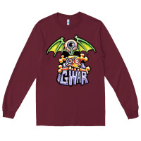 Burgundy monster gwar movie Long Sleeve Tee - linhVisuals