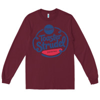 Burgundy toaster strudel pastry Long Sleeve Tee - linhVisuals