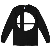 Black super smash bros Long Sleeve Tee - linhVisuals