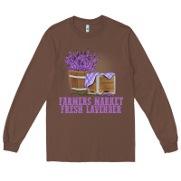 Chestnut Farmers Market Fresh Lavender Long Sleeve Tee - linhVisuals