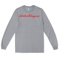 Heather Grey SALVATORE TSHIRT Long Sleeve Tee - linhVisuals