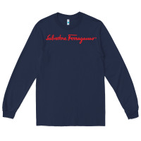 Navy SALVATORE TSHIRT Long Sleeve Tee - linhVisuals