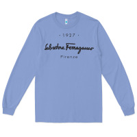 Colony Blue SALVATORE TSHIRT Long Sleeve Tee - linhVisuals