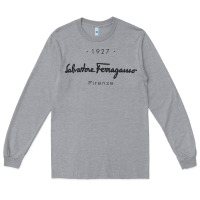 Heather Grey SALVATORE TSHIRT Long Sleeve Tee - linhVisuals