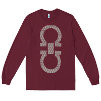 Burgundy SALVATORE TSHIRT Long Sleeve Tee - linhVisuals