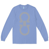 Colony Blue SALVATORE TSHIRT Long Sleeve Tee - linhVisuals